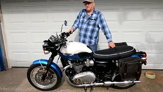 New Triumph Bonneville T120 motorcycle