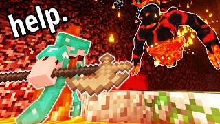 RLCraft Newbie goes to the Nether for the First Time (S1E6)
