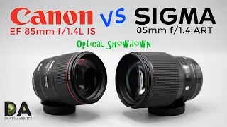 Canon 85mm f/1.4L IS vs Sigma 85mm f/1.4 ART | 4K