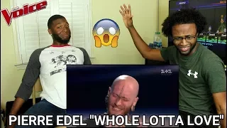 The Voice Ukraine 2016 Pierre Edel - Whole Lotta Love - Led Zeppelin (REACTION)