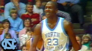 Duke vs. UNC Basketball Highlights | Michael Jordan's Last Game in Chapel Hill