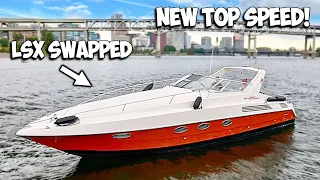 LS Swapped 30yr Old Italian Yacht FINALE!! - ITS FASTER THAN EVER!!!