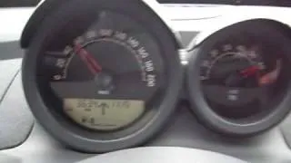 Accelerating Smart Roadster 0-100km/h