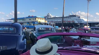 Cuba Classic Cars:  On the Malecón, Havana