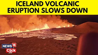 Iceland Lava Flows Slow After Fourth Eruption Since December | English News | News18 | N18V
