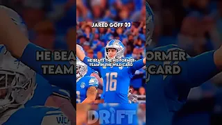 Jared Goff Edit 🎥 | From Benched to the NFC Championship 🍿👀 #shorts