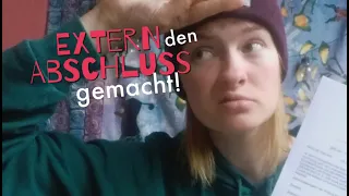 Vlog #20: EXTERN den ABSCHLUSS gemacht! Wie anstrengend war das wirklich?