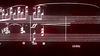 Ballade No. 1 CODA - Chopin (sheet music anim)