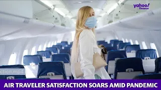 Coronavirus travel: Air traveler satisfaction soars amid COVID-19  pandemic