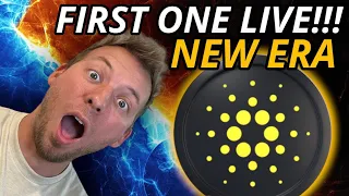 CARDANO ADA - THE FIRST ONE GOES LIVE!!! A NEW ERA!