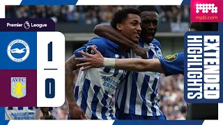 Extended PL Highlights: Brighton 1 Aston Villa 0