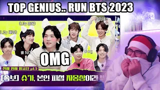 Run BTS! 2023 Special Episode - Next Top Genius Part 1 | Reaction