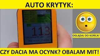 Czy Dacia ma ocynk? Ocynkowane nadwozie w Dacii? Cała prawda o Dacii! Pomiar lakieru nowego Logana!