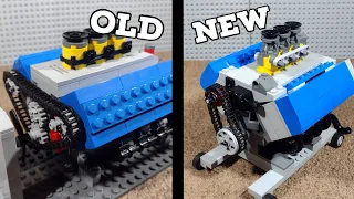 I Upgraded My Realistic Lego V8 Engine!