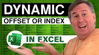 Excel - Dueling Excel - Dynamic OFFSET or INDEX? - Episode 1384