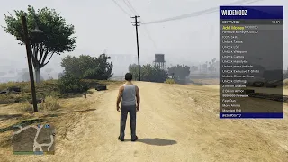 GTA5 PS4 MOD MENU FUN! (PS4 MODDING STORY MODE)