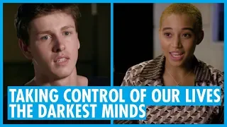 Chemistry Between Amandla Stenberg and Harris Dickinson - The Darkest Minds