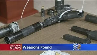 Man Caught With Cache Of Weapons At Metro Gold Line Station In Pasadena