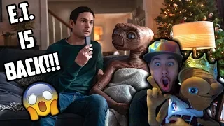 DIE HARD E.T. FAN REACTS TO A HOLIDAY REUNION E.T. XFINITY COMMERCIAL!