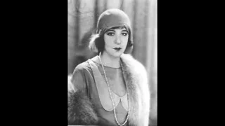 FANNY BRICE sings "Second Hand Rose", rec. 8th November 1921.