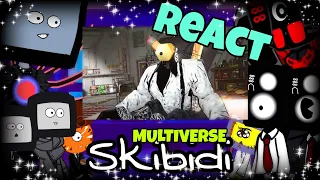 Skibidi Toilet Multiverse react to Skibidi Toilet Multiverse 34 Part 2 🚽🚽🚽🚽🚽🚽