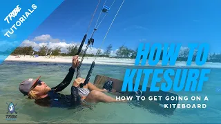 How to get going on a kiteboard