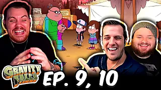 Time Travelers Pig || Gravity Falls Episode 9 and 10 REACTION || Group Reaction