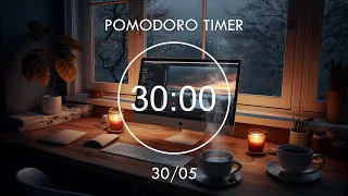 30/05 Pomodoro Timer ✨ Pomodoro Study Music Playlist/Relaxing Lofi/Fresh Morning 🌼Focus Station