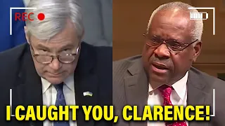 Democratic Senator absolutely DESTROYS Clarence Thomas with must-see takedown