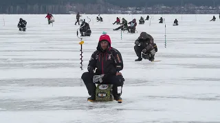 Мормышка.Чемпионат Липецкой обл. Телевидеопередача "Мёрзлый мотыль"