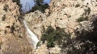 Big Falls at Forest Falls CA  in the San Bernardino National Forest