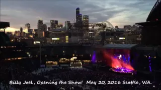 Billy Joel LIVE Opening the Show in Seattle 5/20/2016