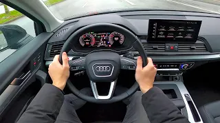 2022 Audi Q5 40 TDI quattro - pov test drive