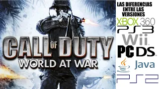 Las Diferencias entre las versiones de Call of Duty World At War