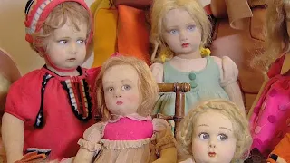 Watch: rare and antique dolls worth thousands go on show in Rome exhibition