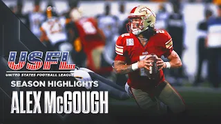 2023 USFL MVP: Stallions QB Alex McGough Season Highlights | USFL