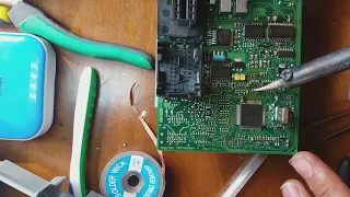 How to remove/replace the Ecu immobilizer EEPROM/E2PROM