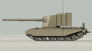 FV 4005 Stage II - подробный обзор бабахи