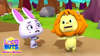 Lion and The Rabbit | Stories for Children | Fun Cartoon Videos | Pretend and Play - Kids Tv