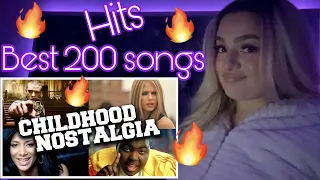 BEST 200 Songs That Defined Your Childhood ( HITS ) - REACTION !!!