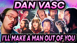 Twitch Vocal Coach Reacts to I'll Make a Man Out of You sung by Dan Vasc