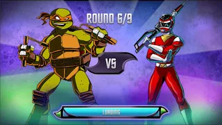 Teenage Mutant Ninja Turtles vs Power Rangers pt. 11
