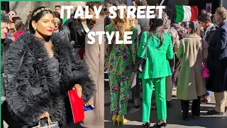 Dolce&Gabbana Street Style at Milan Fashion Week Italian fashion 🇮🇹