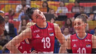 Tijana Boskovic | 2018.10.20 FIVB World Championship Final | Serbia vs Italy (24-16)