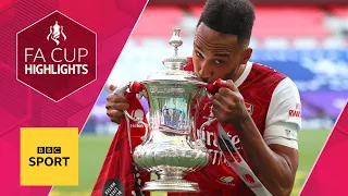 Aubameyang double seals Arsenal FA Cup final victory over Chelsea | FA Cup highlights