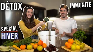 3 RECETTES DE JUS de FRUITS & LEGUMES (Détox et Savoureux)