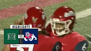 Hawaii vs. Fresno State Football Highlights (2018) | Stadium