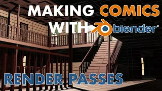 Making Comics with Blender Render Passes