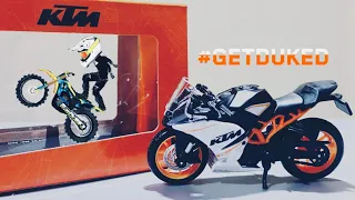 KTM RC 390 1/18 DIECAST SCALE MODEL BY MAISTO 4K @daydreamsdiecast