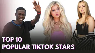 Top 10 Most Popular Tiktok Stars | World's Top 10 Tiktokers